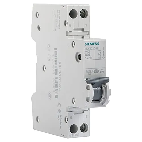 Siemens SENTRON disjoncteur 20A Ph+N courbe C 4,5kA 230V