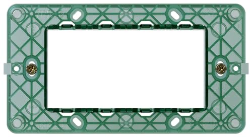 Vimar Plana 14614 support 4 modules avec vis boîtier
