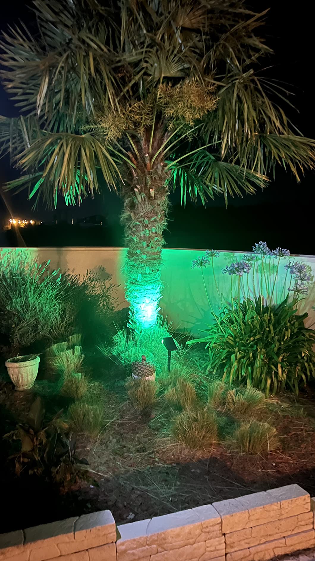 T-Sun Spot Lights 4 spots solaires verts IP65 lot 4