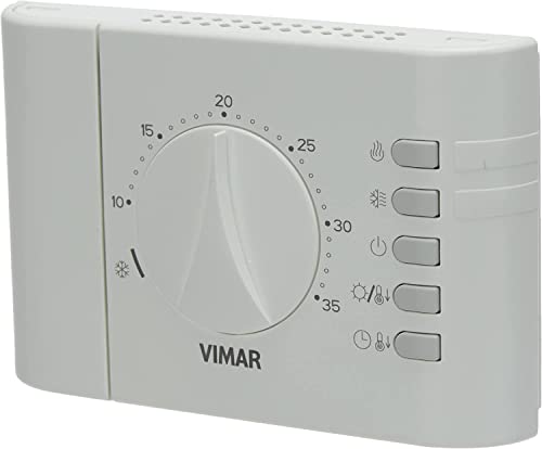 Vimar 02900.1 thermostat électronique mural piles AA
