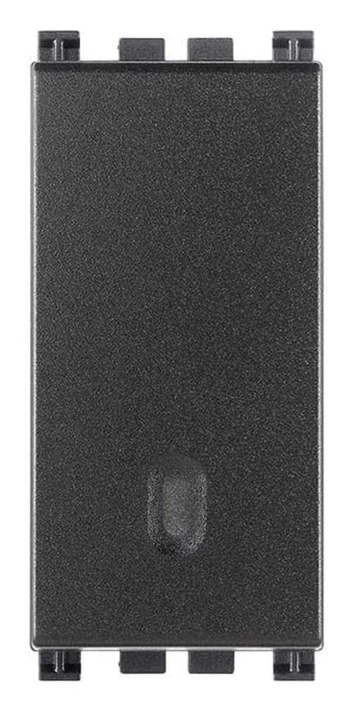 Vimar Arké 19000 interrupteur gris 1 module 10AX
