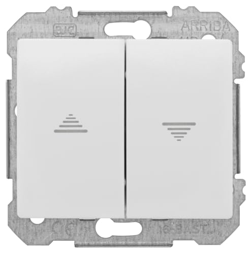 Siemens Delta Iris interrupteur volet roulant blanc