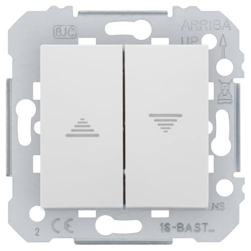 Siemens Delta Viva interrupteur volet roulant blanc