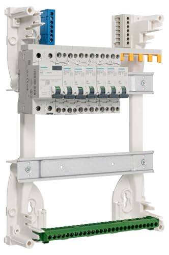 Siemens tableau 2 rangées pré-équipé 40A 6 disjoncteurs