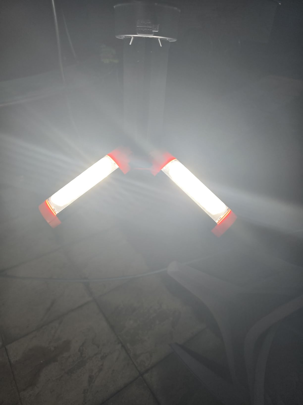 T-Sun Work Lights Lampe Chantier LED Trépied Bleu 6000K