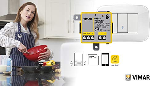 Vimar 03981 actionneur connecté Wi-Fi relais Zigbee encastré