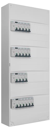 Siemens tableau 4 rangées pré-équipé 63A différentiel
