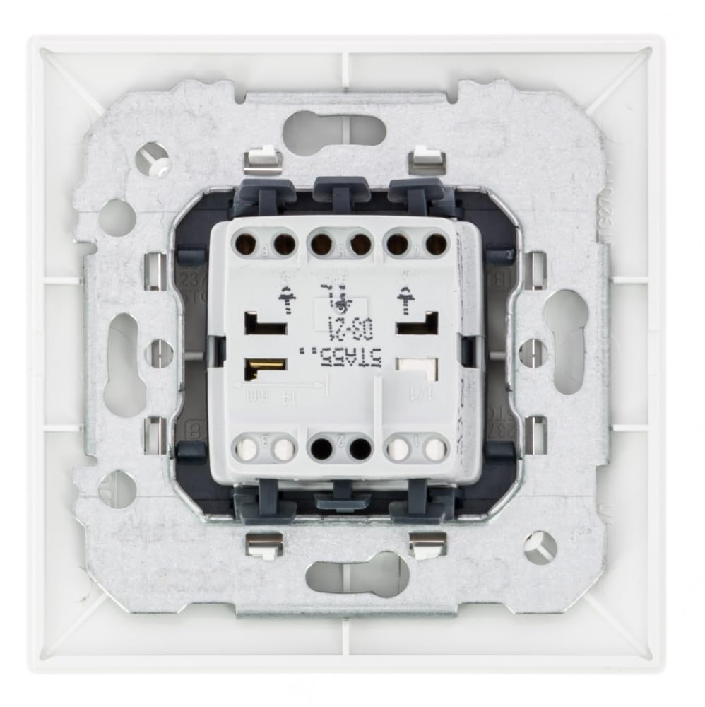 Siemens Delta One interrupteur volet roulant blanc