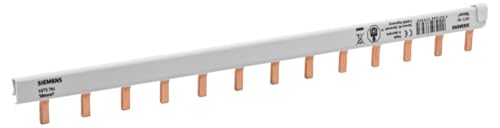 Siemens peigne réversible 13 modules gris 63A Ph+N