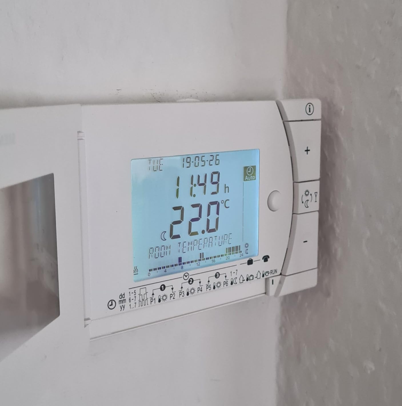 Siemens Residential Controls REV24-XA thermostat sans fil programmable PID