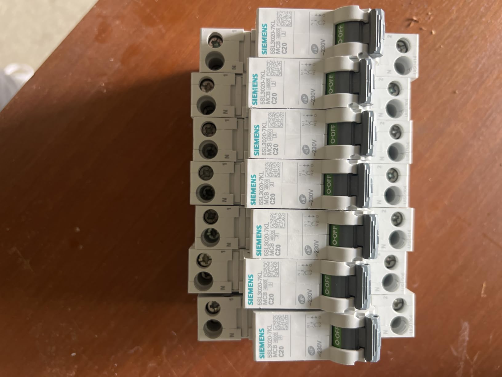 Siemens Sentron disjoncteur Ph+N 20A courbe C 4,5kA