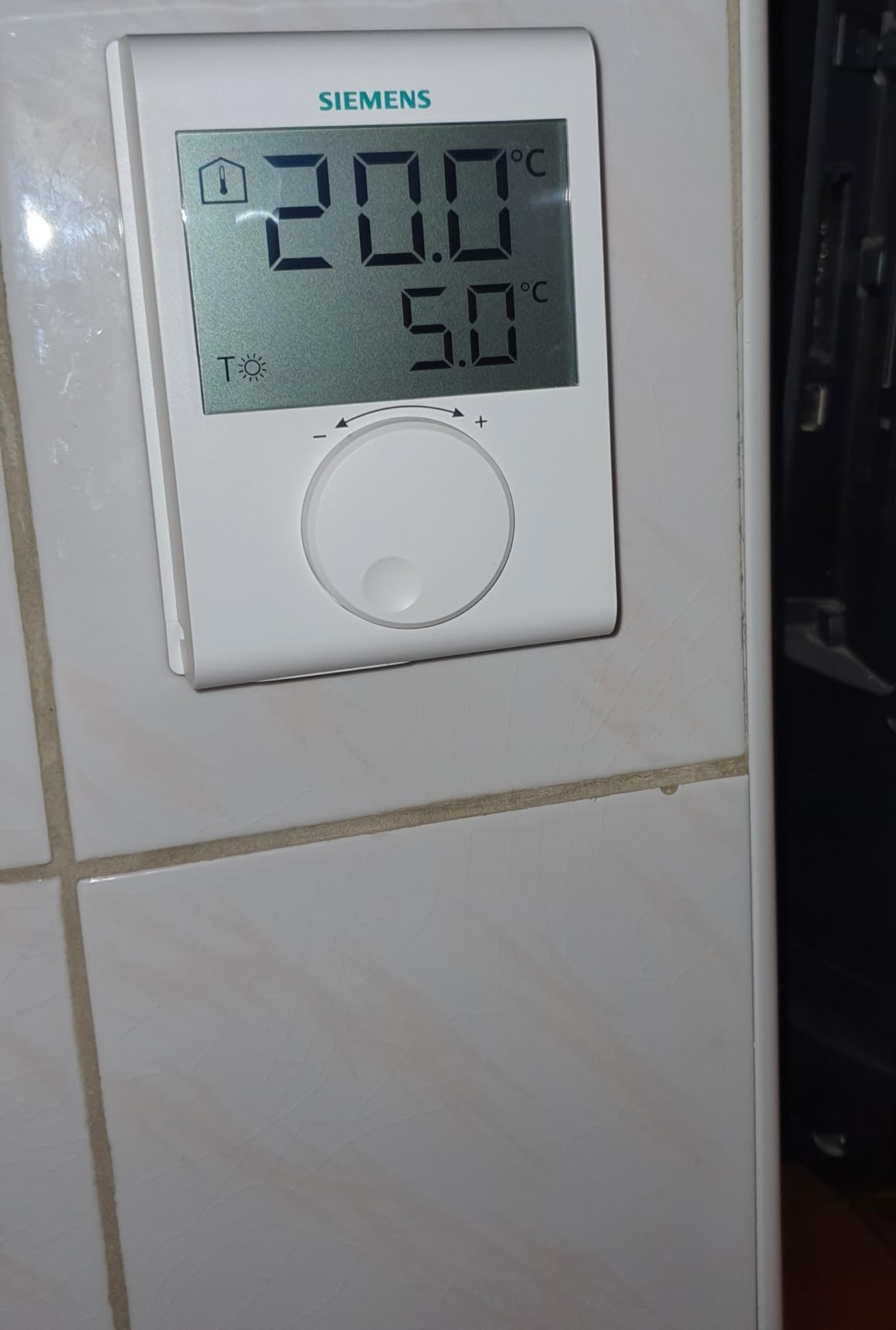 Siemens RDH100RF thermostat sans fil LCD chauffage