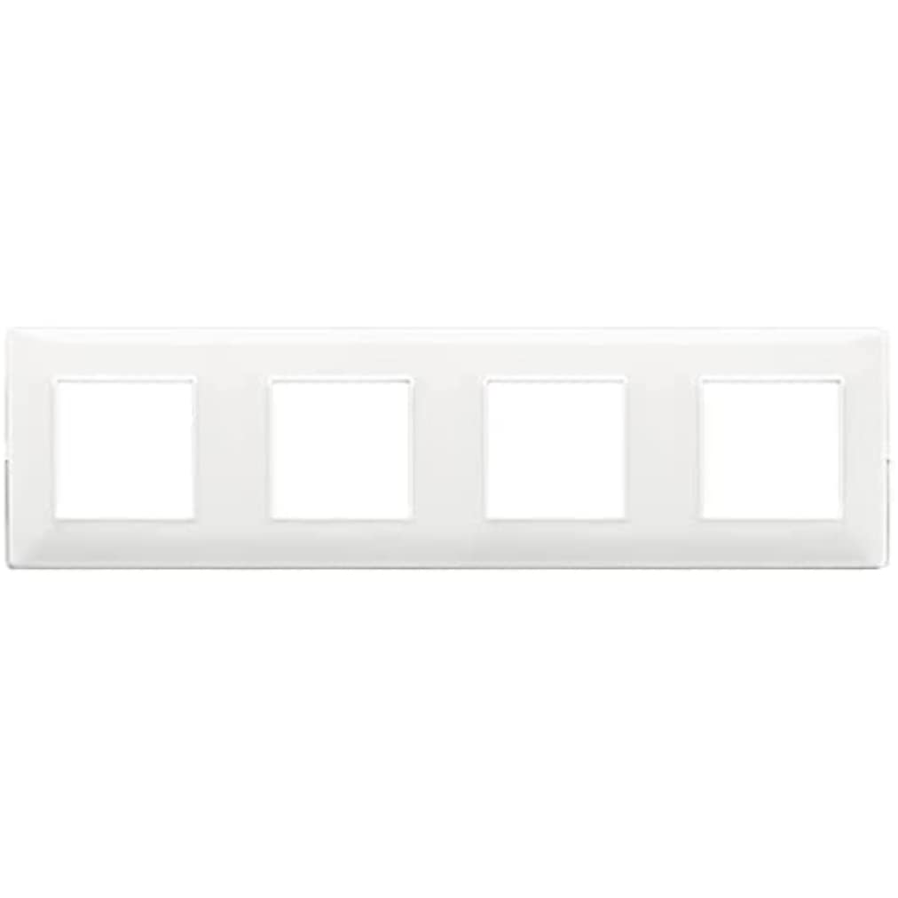 Vimar Plana plaque 2 modules blanc 14642.01 technopolymère