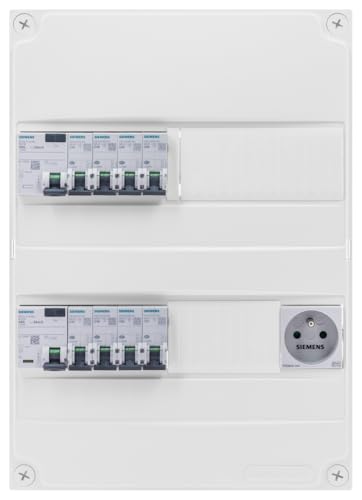 Siemens Tableau Électrique Pré-Équipé 2 Rangées 26 Modules