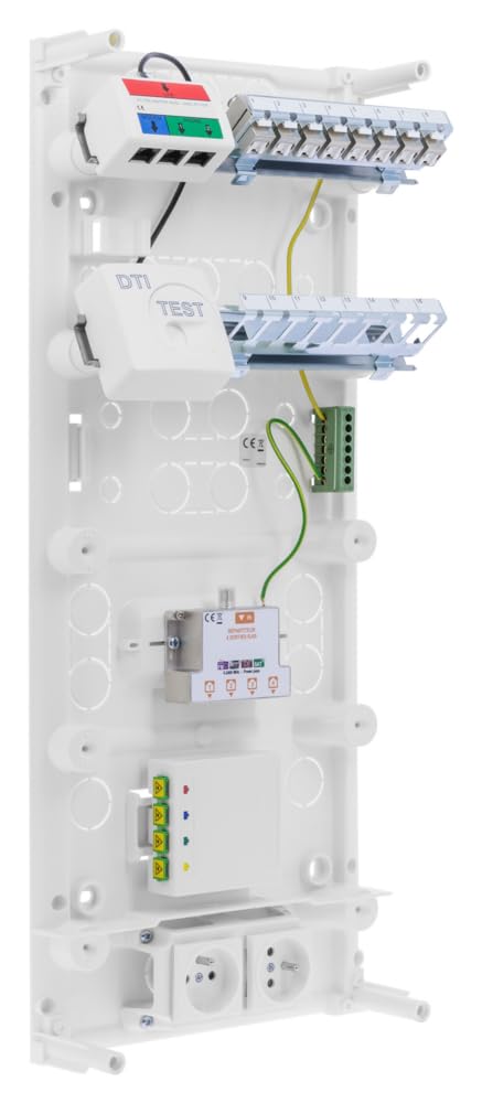 Siemens Grade 3 TV coffret communication 8 RJ45