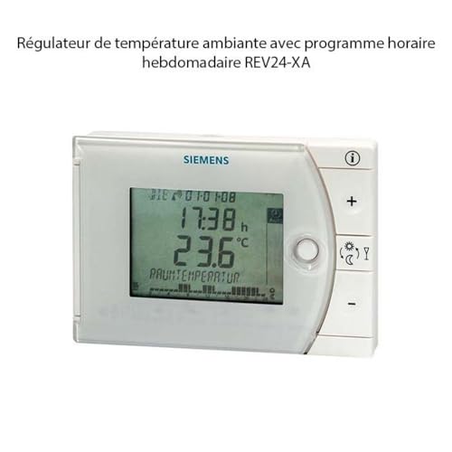 Siemens Residential Controls REV24-XA thermostat sans fil programmable PID