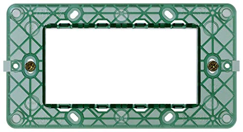 Vimar Plana 0R14614 support 4 modules avec vis