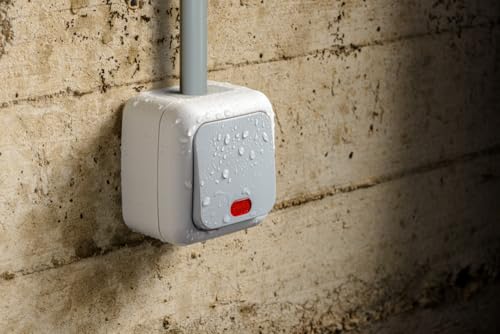 Siemens IP54 interrupteur étanche va-et-vient à voyant gris
