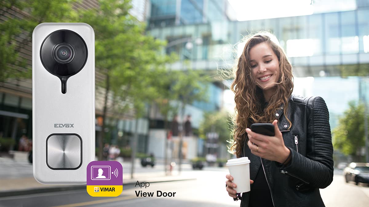 Vimar K40960 kit portier vidéo WiFi gris + SD 8 Go