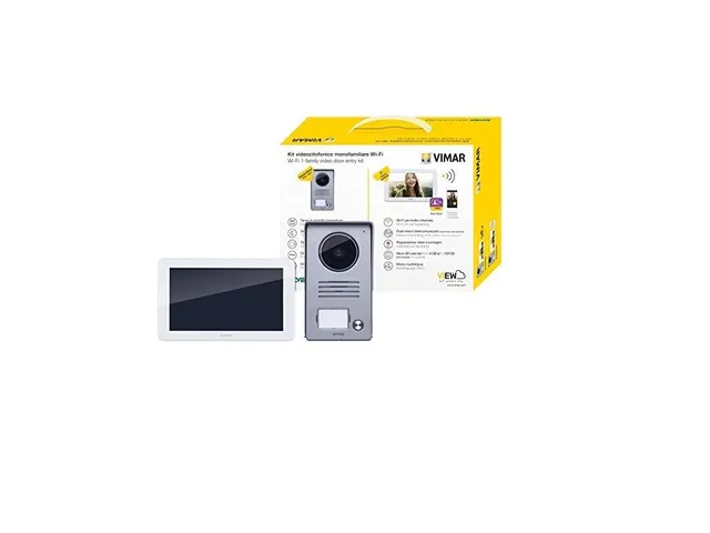 Vimar K40955 Kit portier vidéo Wi-Fi 7 pouces 1 famille