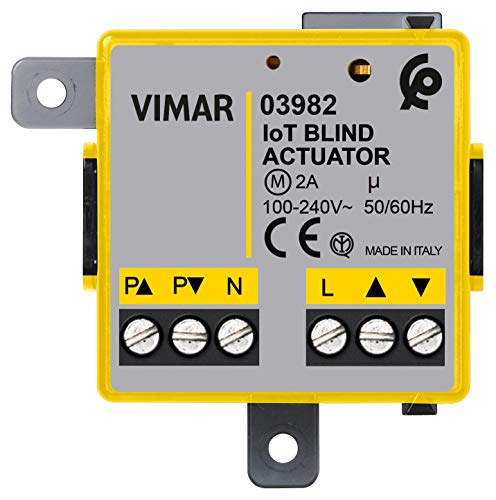 Vimar 03982 actionneur store connecté Wi-Fi Zigbee encastré
