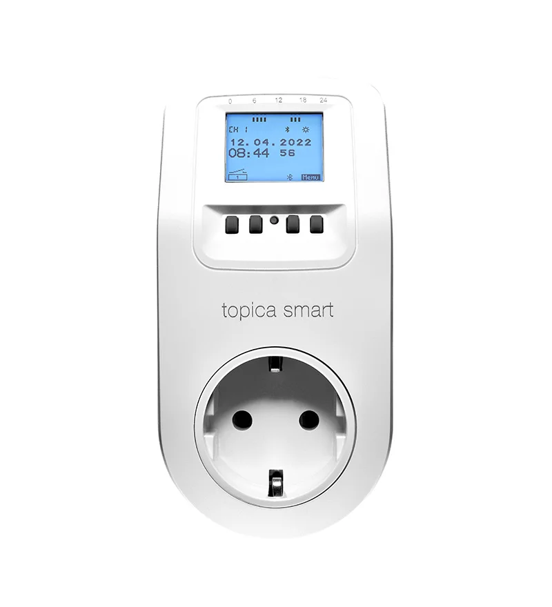 Grasslin topica smart interrupteur crépusculaire 230V rail