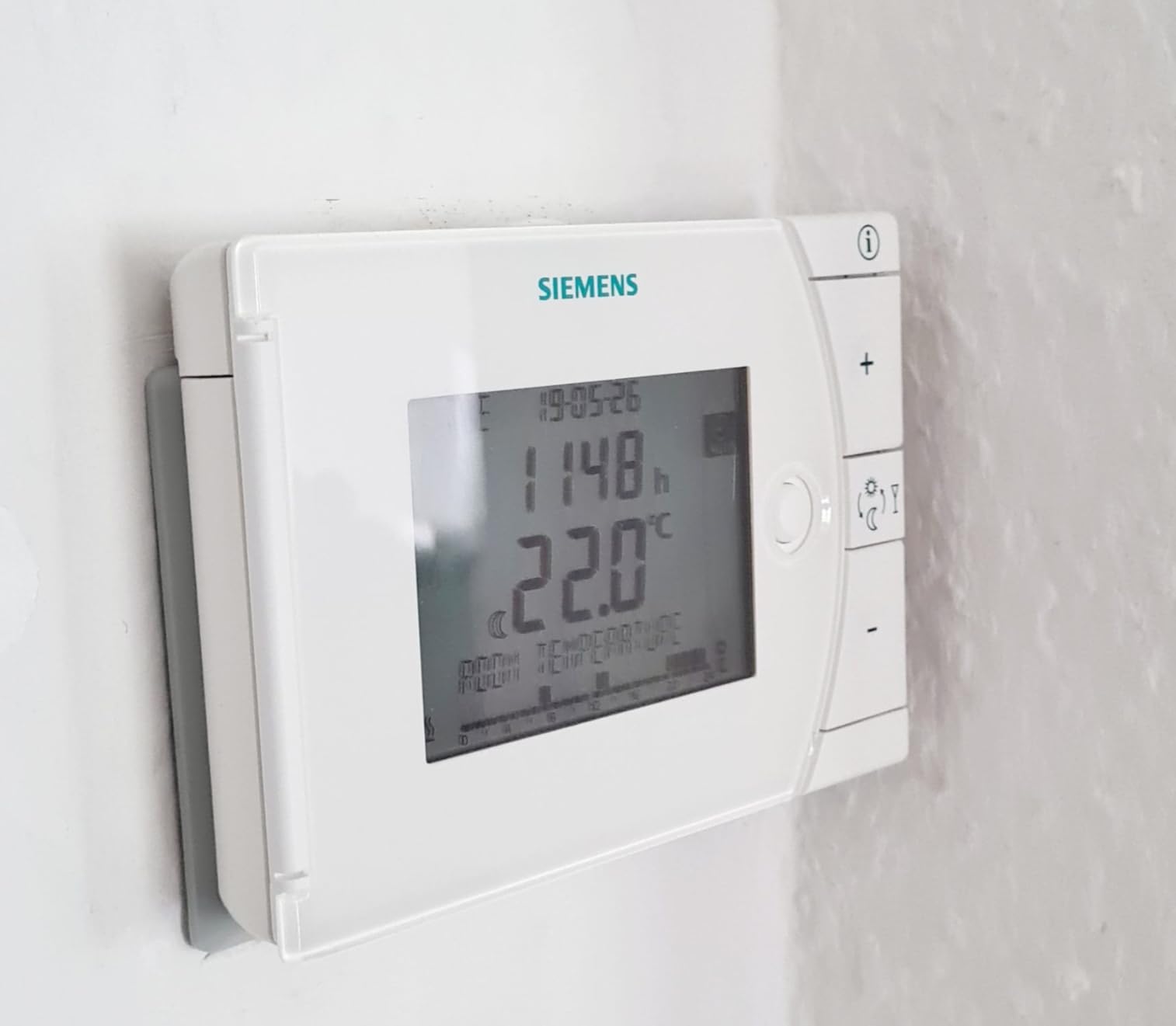 Siemens Residential Controls REV24-XA thermostat sans fil programmable PID