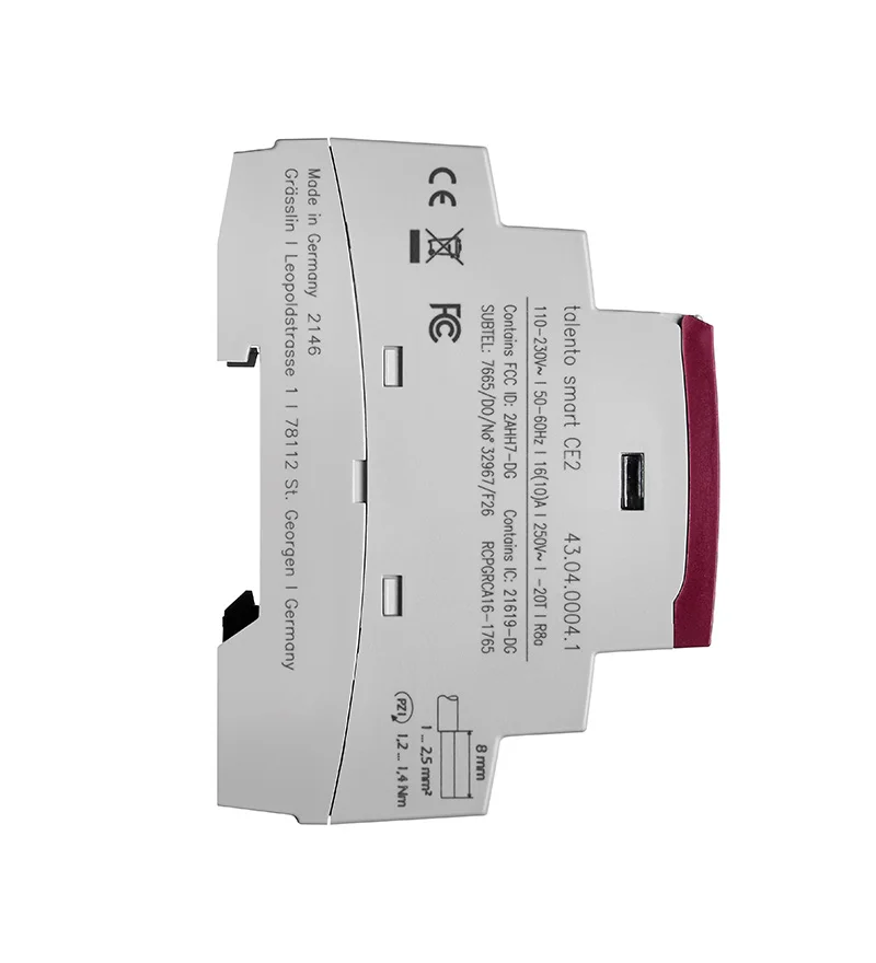 Grasslin talento smart CE2 horloge connectée 2 canaux 230V