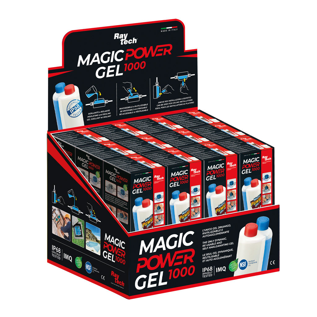 Raytech Magic Power Gel gel isolant bi-composant 1 flacon