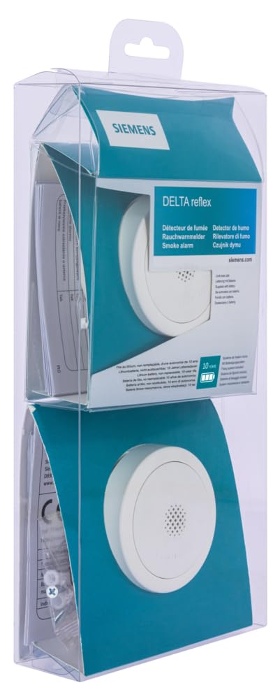 Siemens Delta 5TC1292-7 détecteur fumée autonome lot de 2
