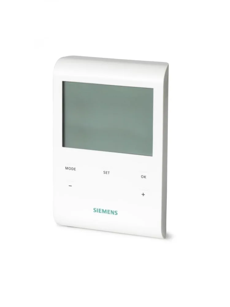 Siemens RDE100 thermostat d'ambiance programme horaire 5-35°C