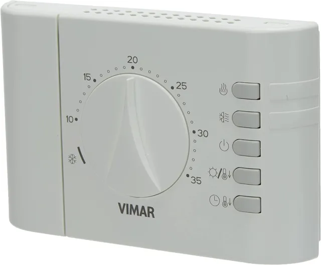 Vimar 02900.1 thermostat électronique mural piles AA