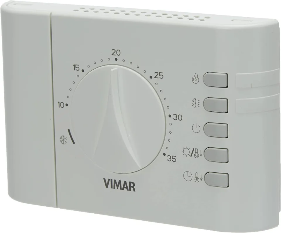 Vimar 02900.1 thermostat électronique mural piles AA