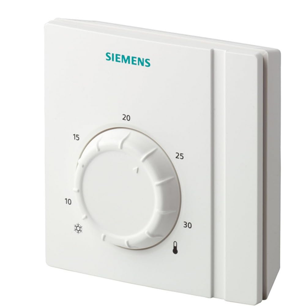 Siemens RAA21 thermostat d’ambiance mural 8-30°C 24-250V