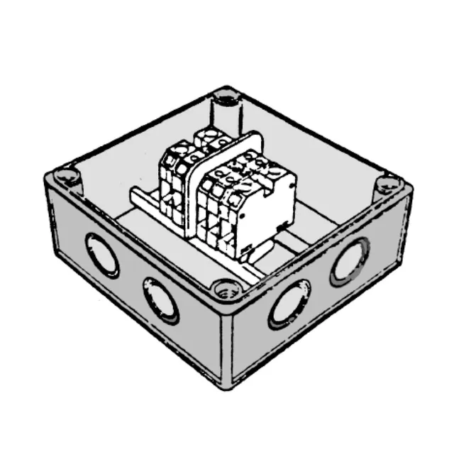 Raytech MCA-SG Box boîte de dérivation IP55 câble chauffant