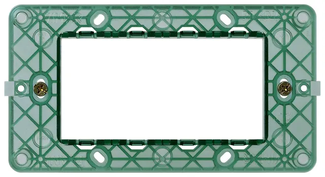 Vimar Plana 14614 support 4 modules avec vis boîtier