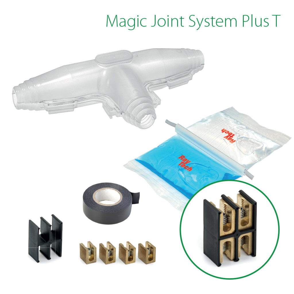 Raytech Joints Magic Joint manchon gel 1 kV réouvrable