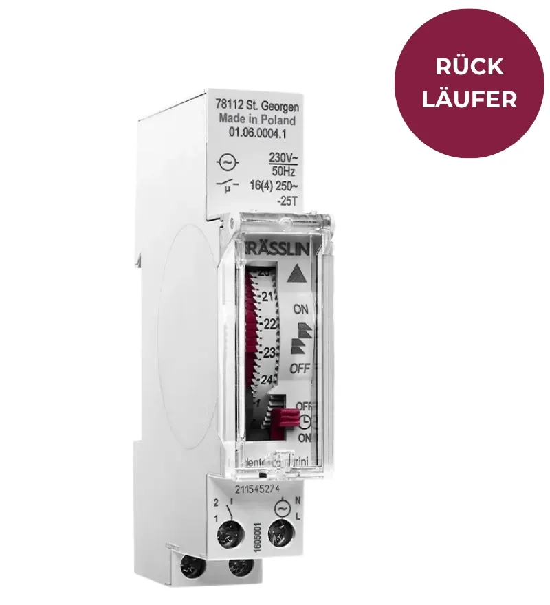 Grasslin talento 111 mini interrupteur horaire compact rail DIN