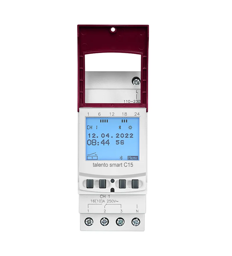 Grasslin talento smart C15 horloge programmable 1 canal rail DIN