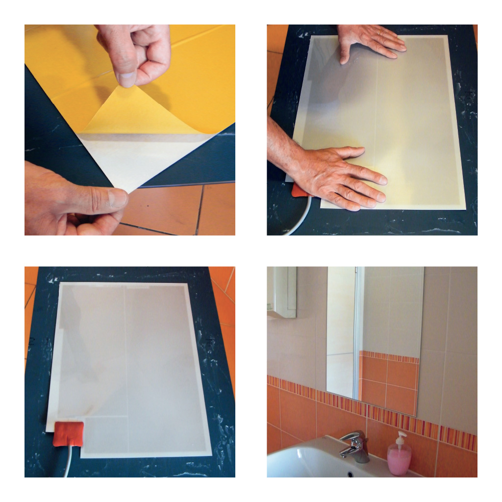 Raytech Comfort Easy Mirror film chauffant anti-buée 230V