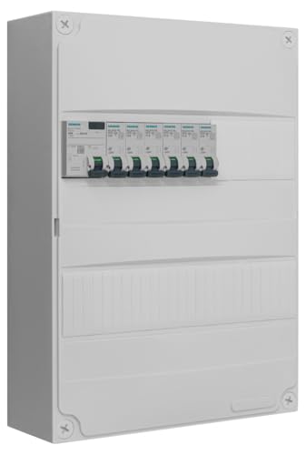 Siemens tableau 2 rangées pré-équipé 40A 6 disjoncteurs
