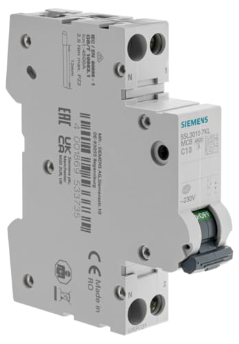 Siemens Sentron disjoncteur 10A Ph+N courbe C 4,5 kA 230V