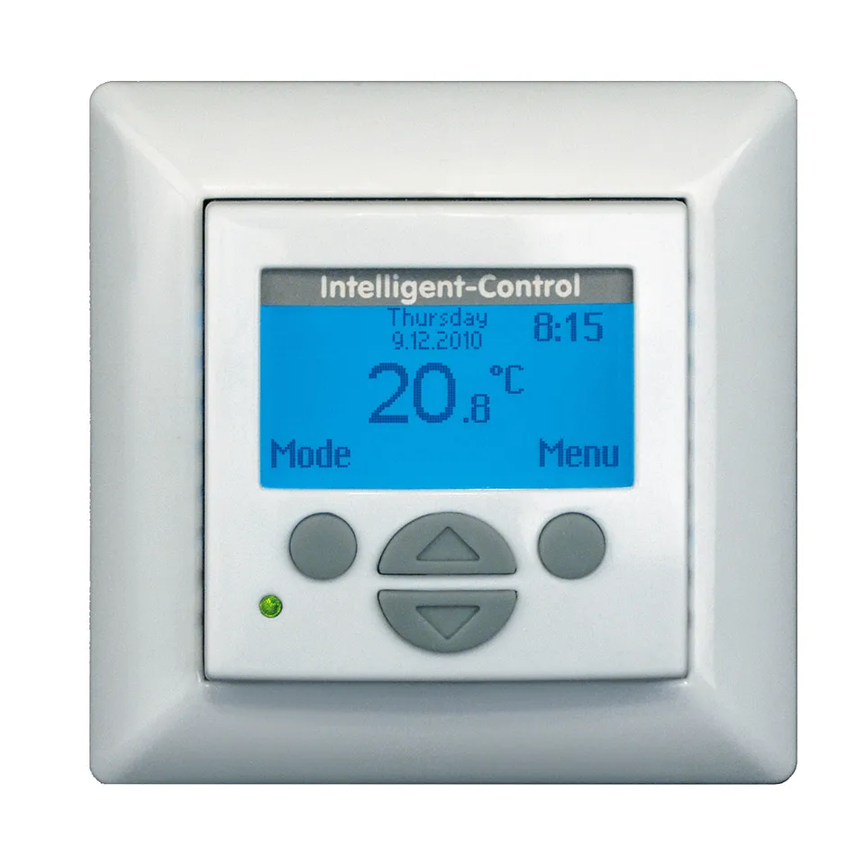 Raytech Comfort thermostat intelligent RID plancher bois 28°C