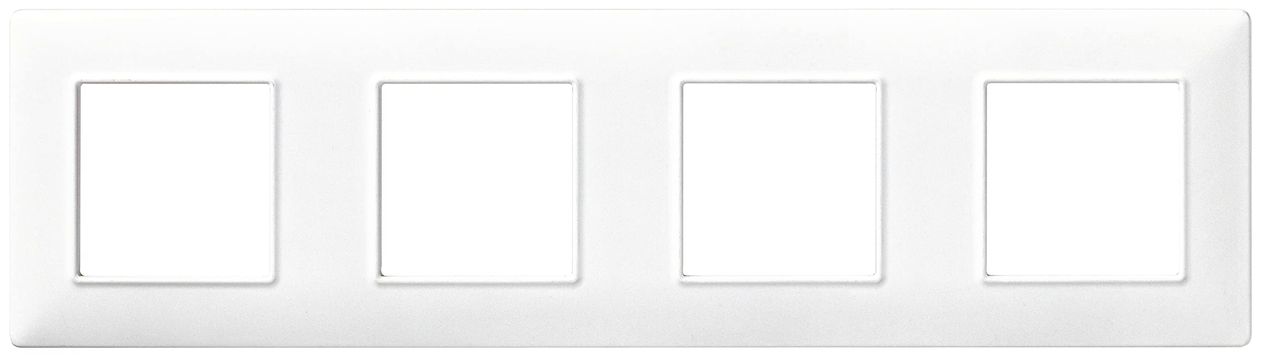 Vimar Plana plaque 2 modules blanc 14642.01 technopolymère