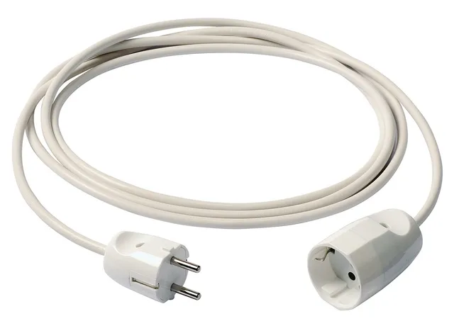 Vimar 0P32392.B prolongateur 3 m Schuko blanc