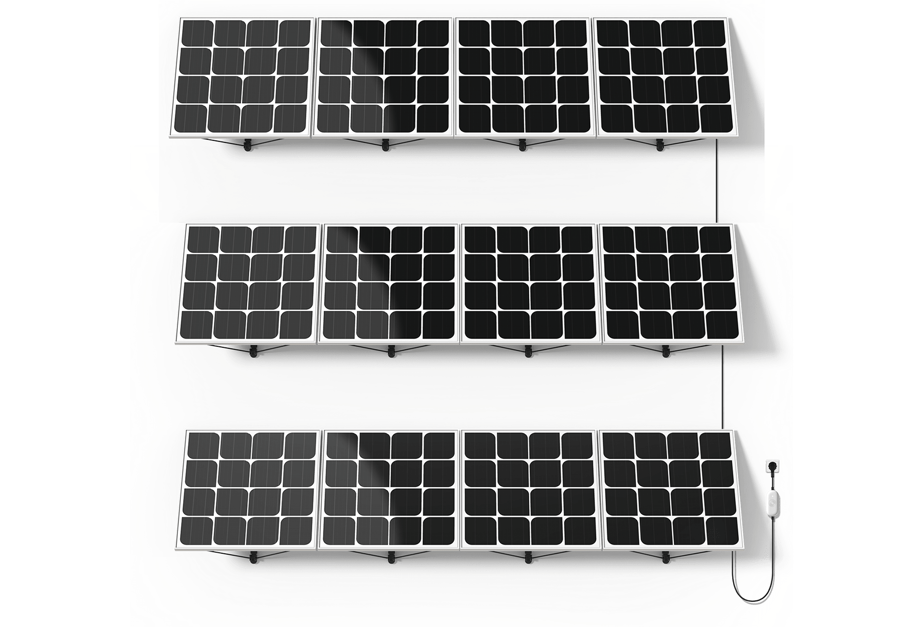 Beem Kit SOLO Panneau solaire 420W Floral Mur