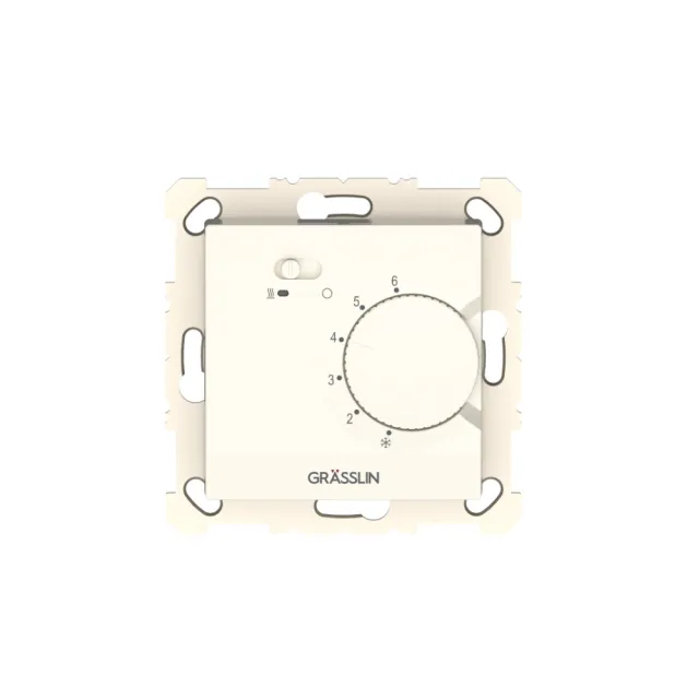 Grasslin thermio 201 E thermostat mural blanc