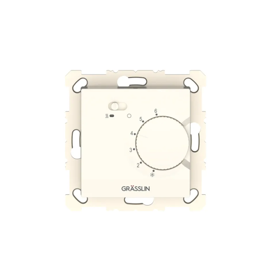 Grasslin thermio 201 E thermostat mural blanc