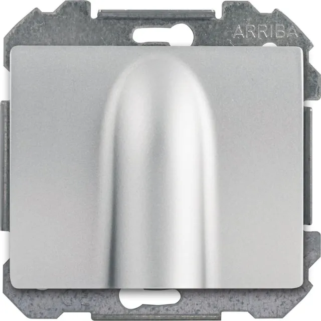 Siemens Delta Iris sortie de câble alu silver