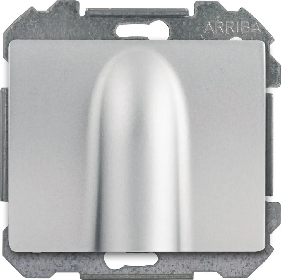 Siemens Delta Iris sortie de câble alu silver
